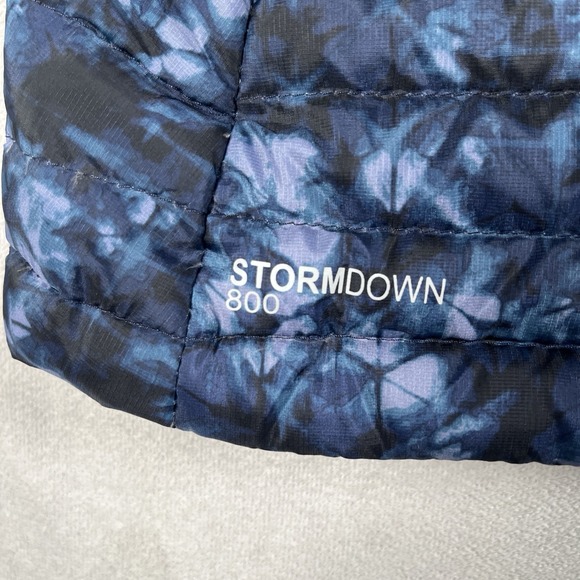 Eddie Bauer First Ascent Stormdown 800 Down‎ Puffer Vest Women XS Blue/Black-EUC - Picture 4 of 14